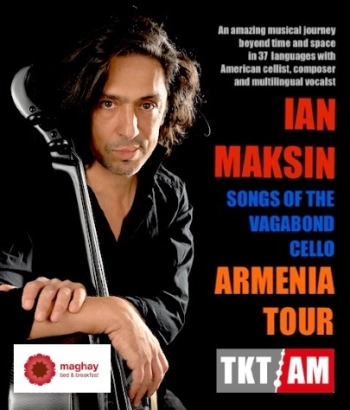 IAN MAKSIN-SONGS OF THE VAGABOND CELLO 