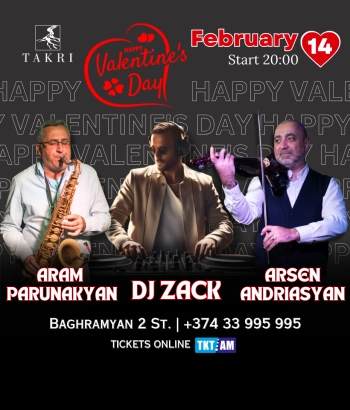 Takri Restaurant and Music Hall-Valentines day party 