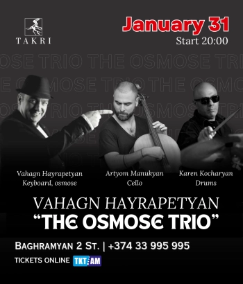 «Такри» Ресторан и Мюзик-Холл-JAZZ NIGHT at Takri.Vahagn Hayrapetyan