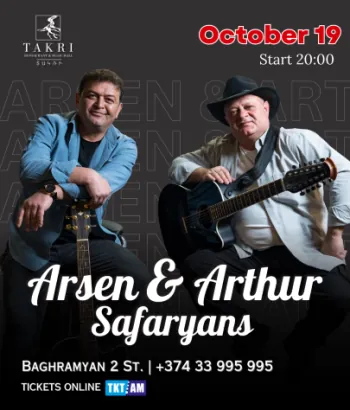 Takri Restaurant and Music Hall-Arsen and Arthur Safaryans