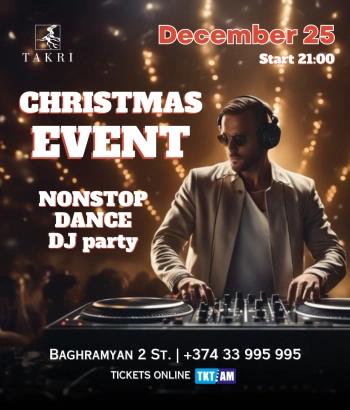 Takri Restaurant and Music Hall-CHRISTMAS PARTY/NONSTOP DANCE NIGHT 