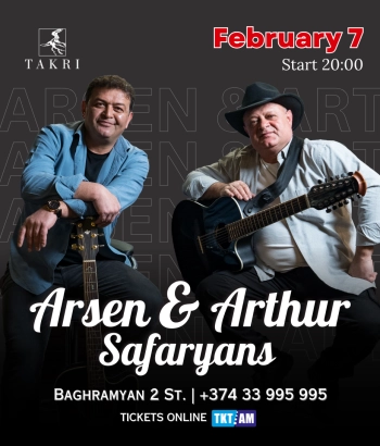 Takri Restaurant and Music Hall-Arsen and Arthur Safaryans